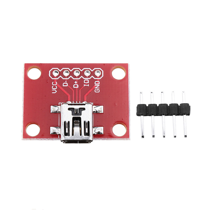 miniUSB Converter Module Convertsion Board For USB Mini-B Power Extension