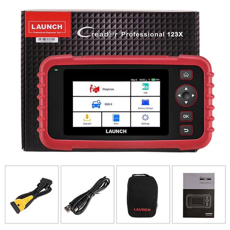 LAUNCH CRP123X Car OBD2 Diagnostic Tools Obd2 Scanner Engine ABS Airbag SRS AT Code Reader Free Update Automotive Tools