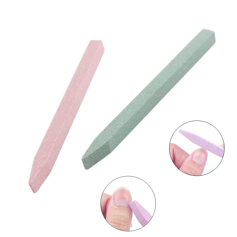 10 Quartz Stone Nail Files for Sanding and Buffing - 10Pcs Art File Buffer Pedicure Tool