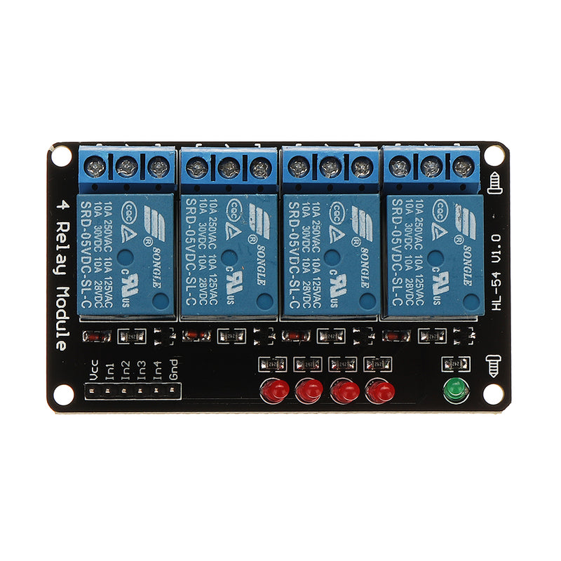 BESTEP 4 Channel 5V Relay Module Drive Board For Auduino MCU Control Board