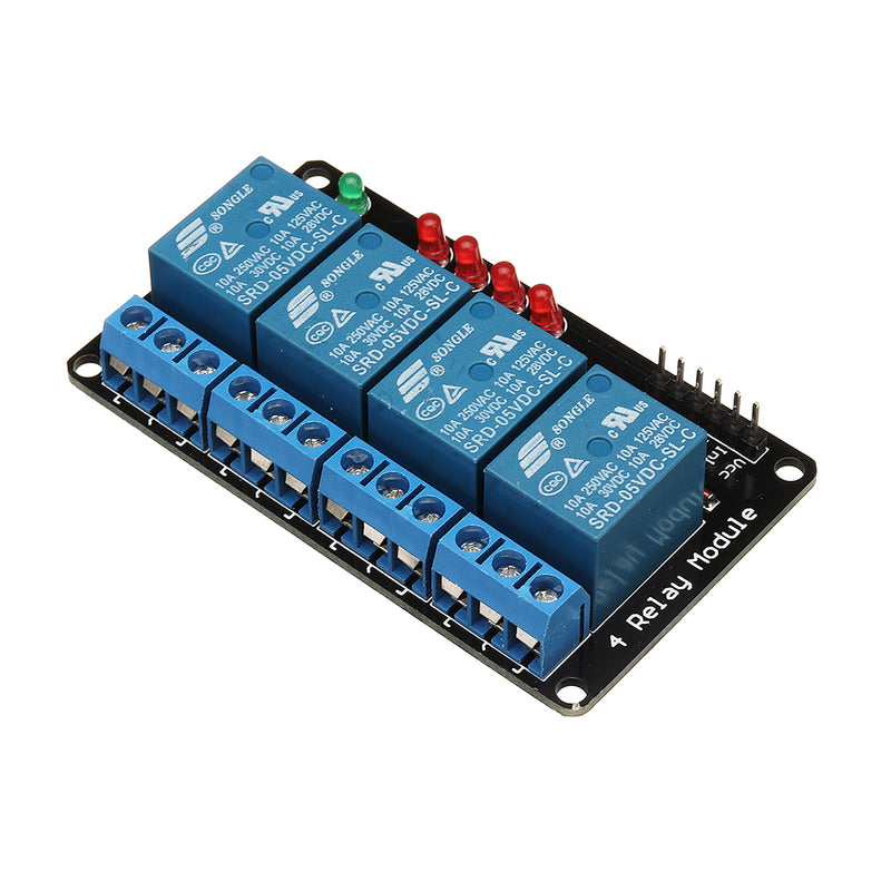 BESTEP 4 Channel 5V Relay Module Drive Board For Auduino MCU Control Board