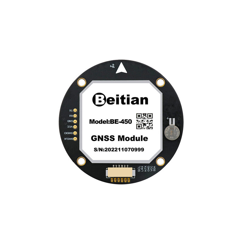 Beitian BE-450 GPS Module With Compass Antenna UBX M10050 GNSS Chip Ultra-Low Power GNSS Receiver for Track Compatible RC Model Airplane FPV Drone DIY Parts