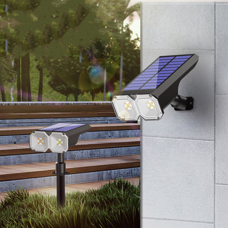 Solar Ground Light USB Rechargeable Outdoor Lawn Light Landscape Garden Light Solar Garden Waterproof Wall Light