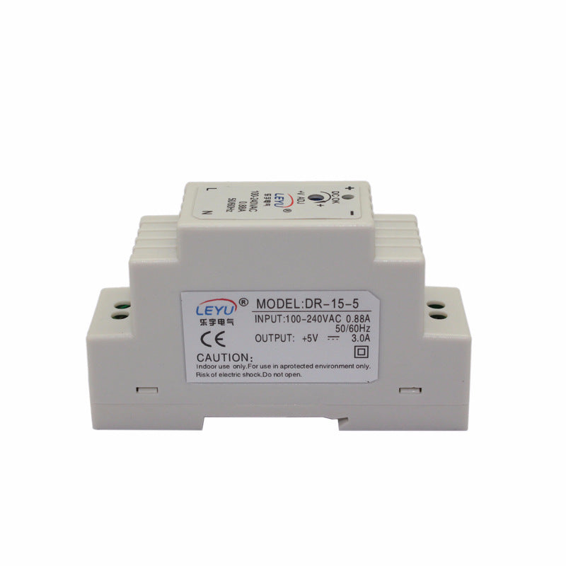 DR-15 12V 24V 15W Multiple Delivery Single Output Industrial Din Rail Switching Power Supply