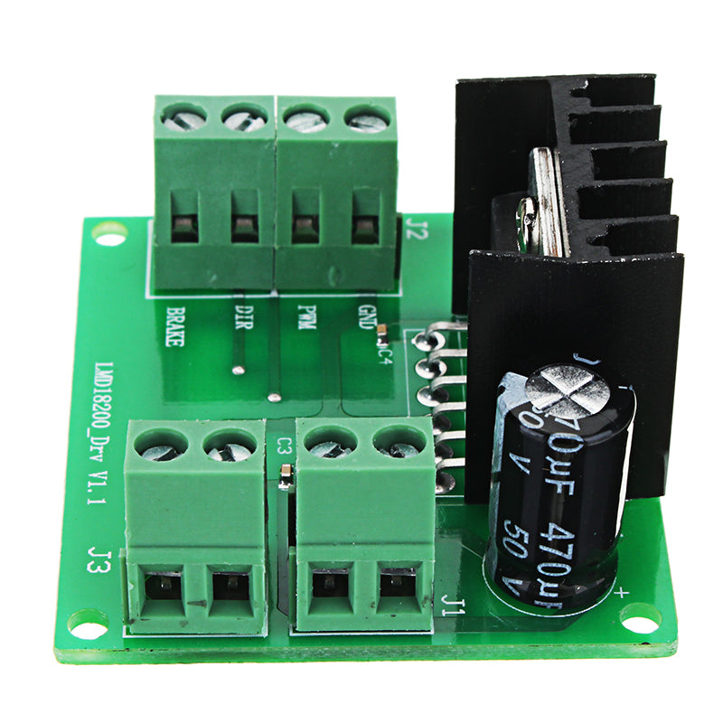 3A 75W DC PWM Speed Adjustable Motor Driver Module LMD18200T