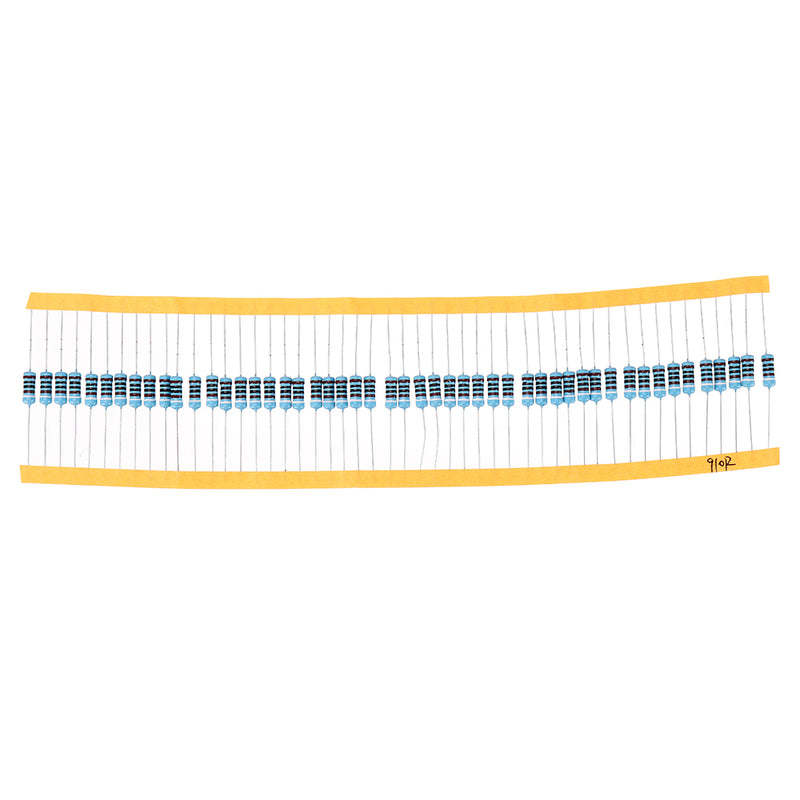 50pcs 1W 910R Metal Film Resistor 1% 910 ohm Resistance