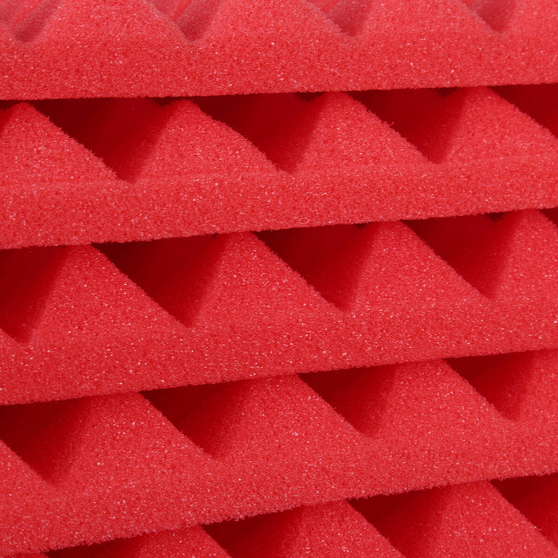 Geepro 12Pcs Acoustic Panels Tiles Studio Sound Proofing Insulation Foam