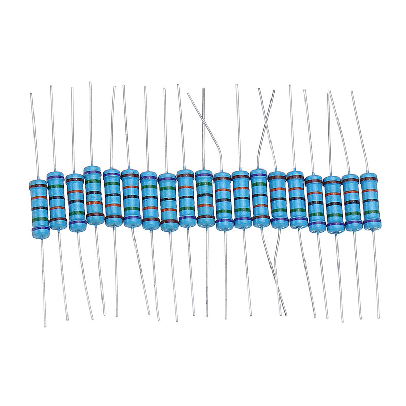 20pcs 2W Metal Film Resistor Resistance 1% 750K ohm Resistor