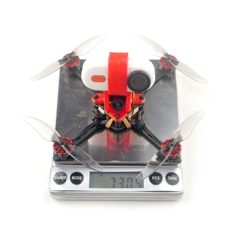 40g Happymodel Crux3 1S  ELRS 115mm Wheelbase 3 Inch F4 Toothpick FPV Racing Drone BNF w/ 5.8G 25-200mW VTX Caddx ANT 1200TVL Camera