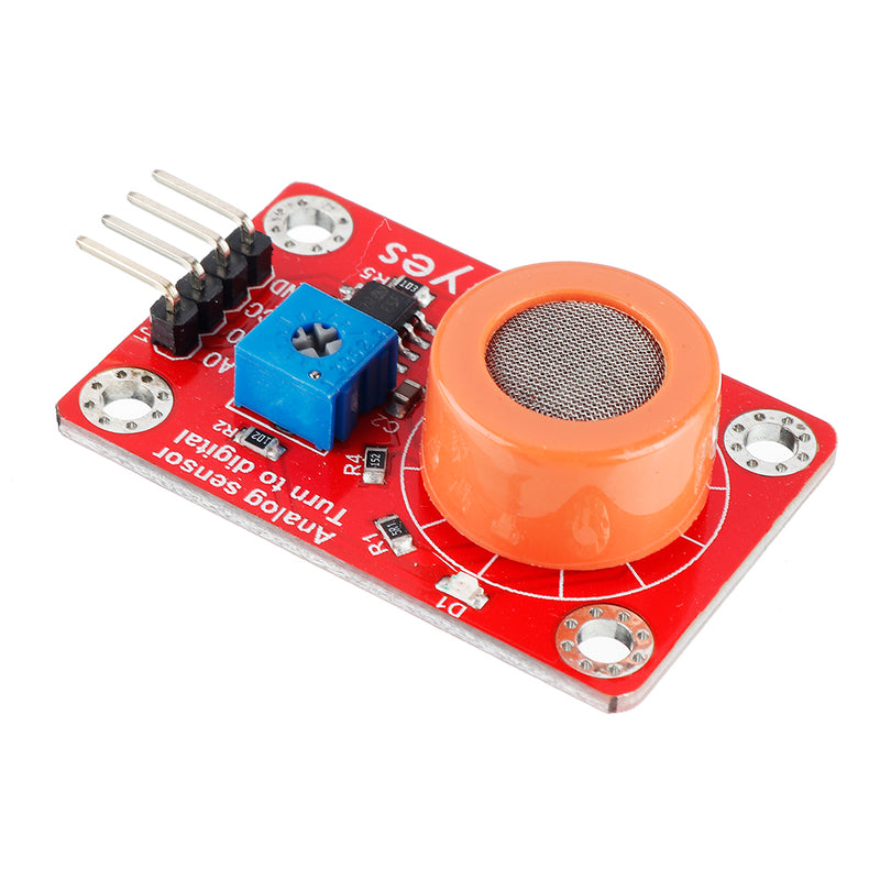 Keyes Brick MQ-3 Alcohol Sensor Module with Pin Header Digital Signal and Analog Signal