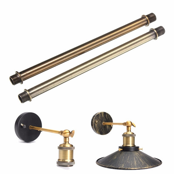 Vintage Lamp Light Holder Socket Droplight Extension Rod Zinc Alloy (170*9.5MM) - 170*9.5MM