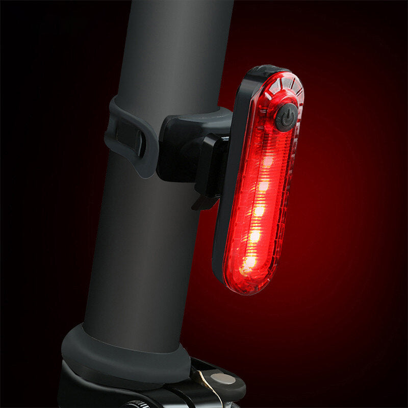 BIKIGHT Bike Light Set 3-in-1 350LM Headlight Speed Meter Horn with 4 Modes Taillight Bicycle Warning Light