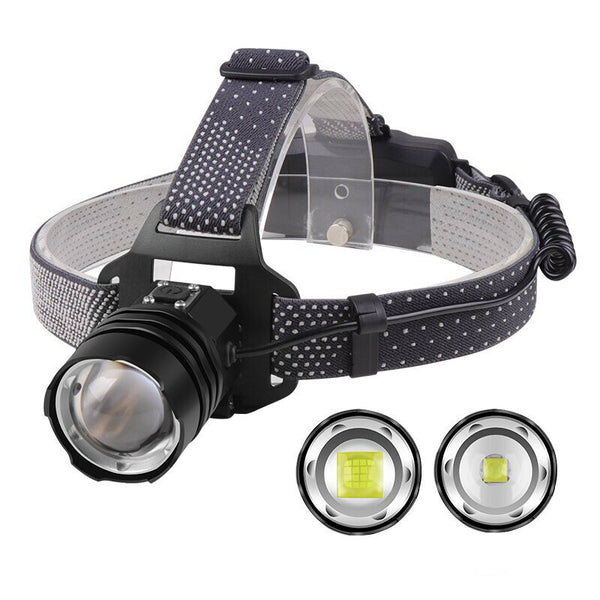 XHP160 Powerful Lantern USB Flashlight Headlight Rechargeable Head Torch Light