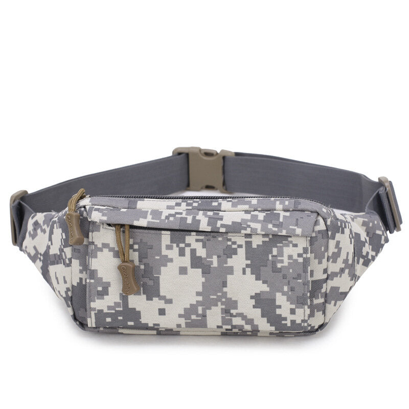 Mens Outdoor Chest Bag Camouflage Tactical Waist Fanny Pack Belt Bag Travel Bum Bag Small Pouch Waterproof