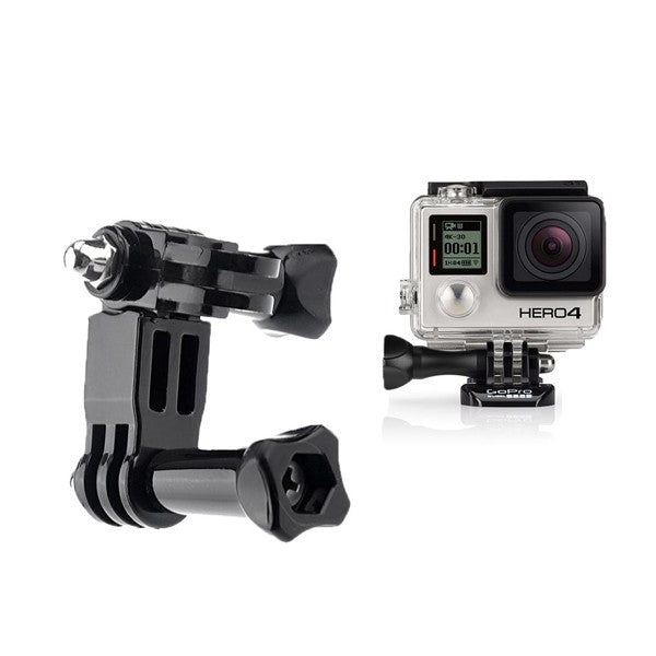 Three-way Adjustable Pivot Arm Holder for Gopro Hero 1 2 3 3 Plus 4 Cameras - Camera Photography Accessories