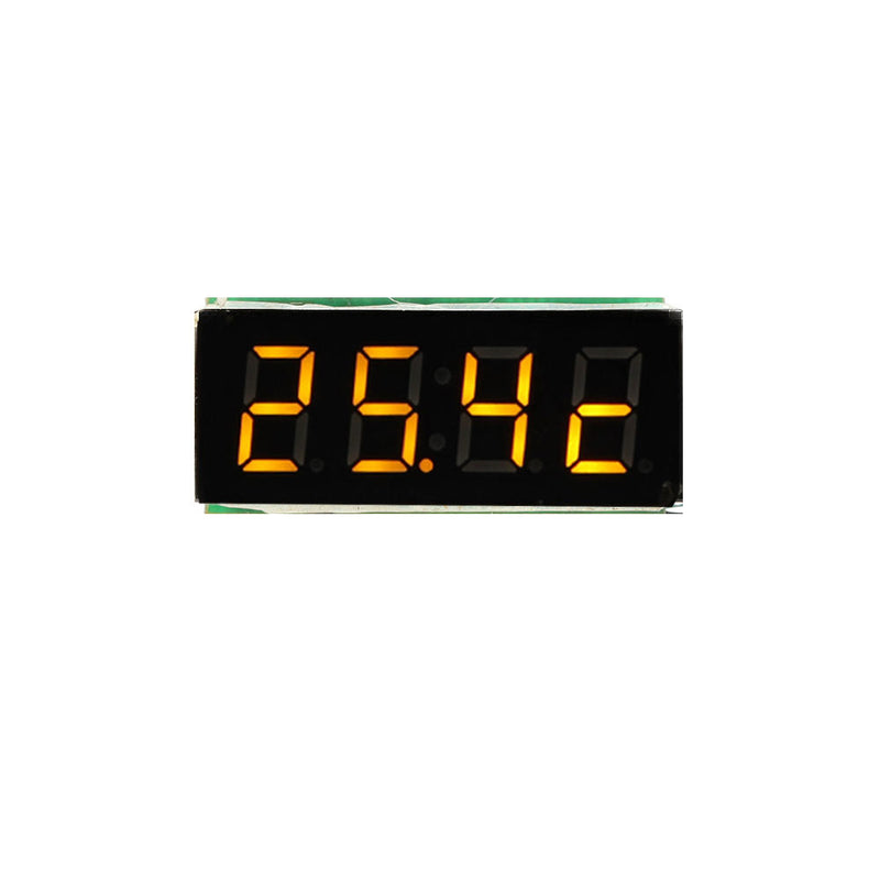 0.36 Inch 3-in-1 Time + Temperature + Voltage Meter Display with NTC DC7-30V Voltmeter Electronic Watch Clock Digital Tube