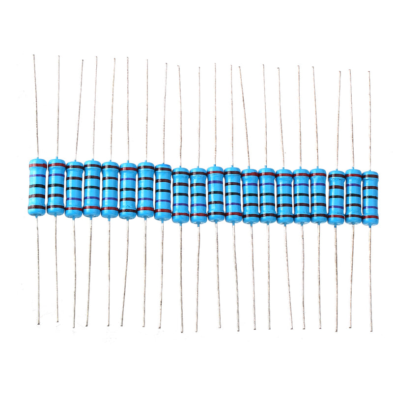 20pcs 2W 2.7KR Metal Film Resistor Resistance 1% 2.7K ohm Resistor