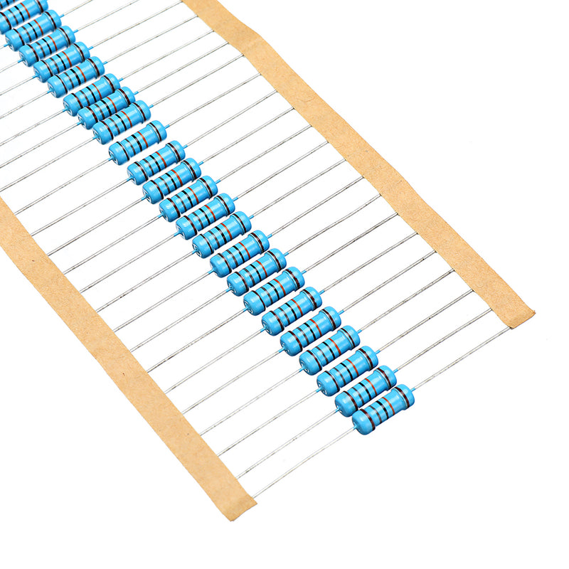 50pcs 1W 180KR Metal Film Resistor 1% 180K ohm Resistance