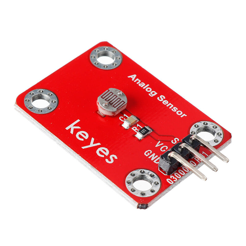 Keyes Brick Light Sensitive Resistance Sensor (pad hole) with Pin Header Analog Signal