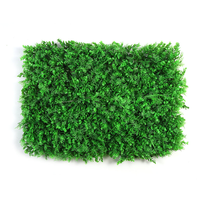 40x60cm Artificial Plant Mat Greenery Wall Hedge Grass Fence Foliage Decoration