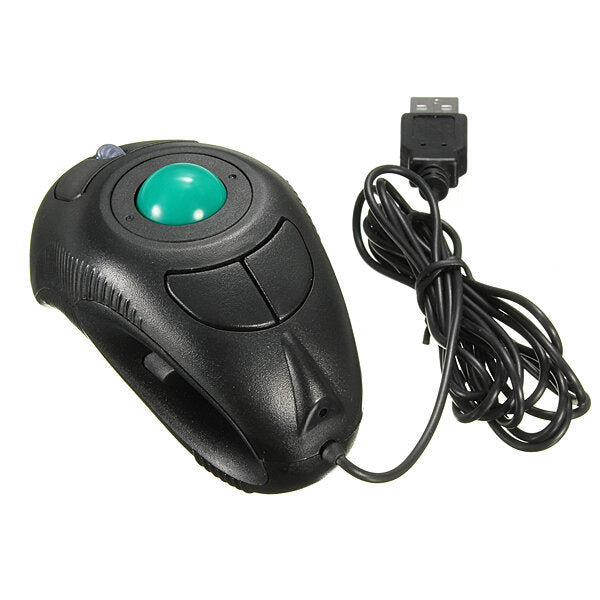 Handheld Wired Trackball Mouse Common to Both Hands Air Trackball Mouse