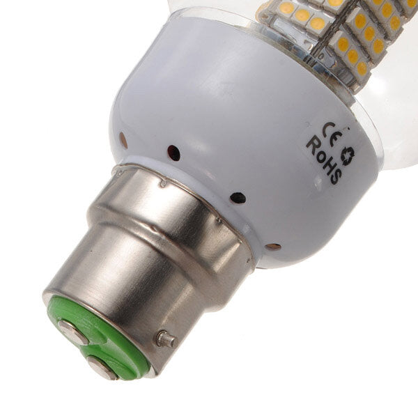 B22 5W Warm White 120 SMD 3528 SinglyFire LED Bulbs AC 85V-265V