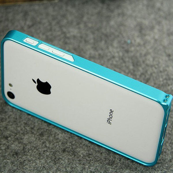 Colorful Metal Frame Chassis Bumper Case Cover For iPhone 5C