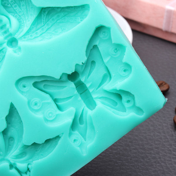 Butterfly Silicone Fondant Cake Mold Soap Mold Chocolate Mold