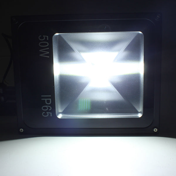 50W PIR Motion Sensor LED Flood Light IP65 Warm/Cold White Lighting