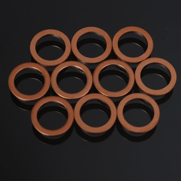 10pcs M10 Standard Copper Motorcycle Braided Clutch Brake Hose Washers Enhancement