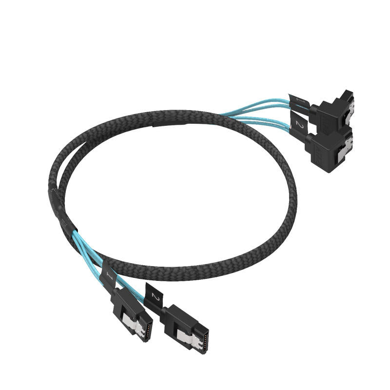 Orico 2 Pack SATA III 6Gbps Cable With Locking Latch