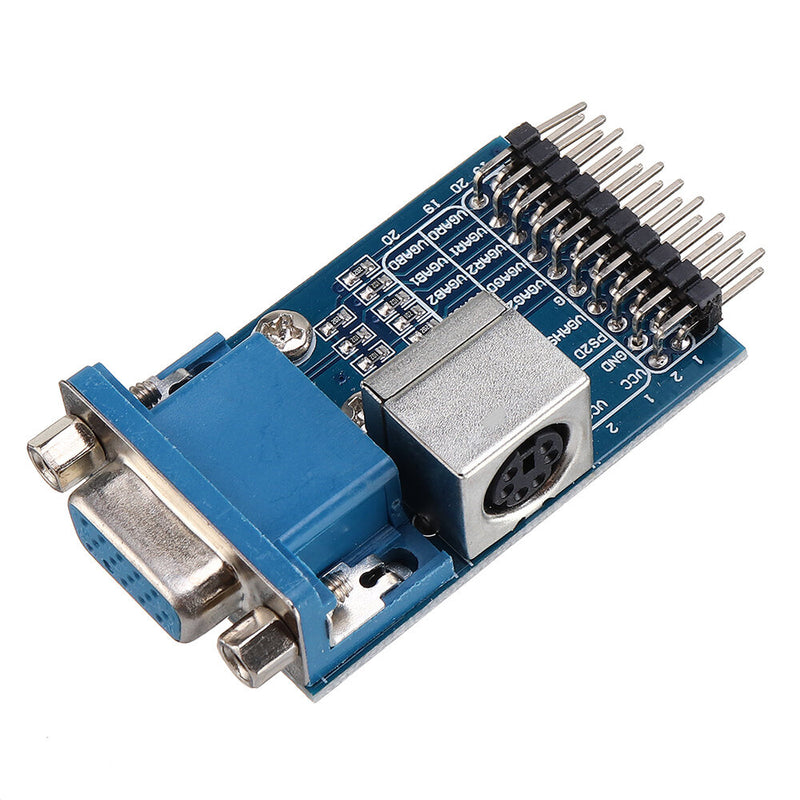 Waveshare VGA to PS2 Module Test Module Adapter Development Board Converter Board