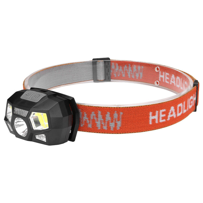 XPE+COB+LED 800LM Induction Sensor Headlamp 5 Modes IP65 Waterproof Flashlight Cycling Climbing Emergency Lantern