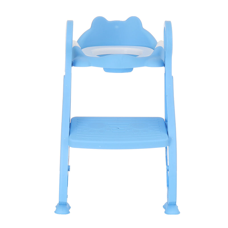 Baby Toddler Toilet Trainer Potty with Adjustable Ladder Safety Seat Chair Step