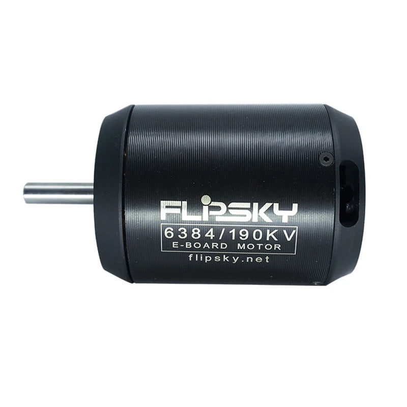 Flipsky 6384 190KV 4000W BLDC Belt DC Motor Shaft 8/10mm for Electric Skateboard Model Spare Parts