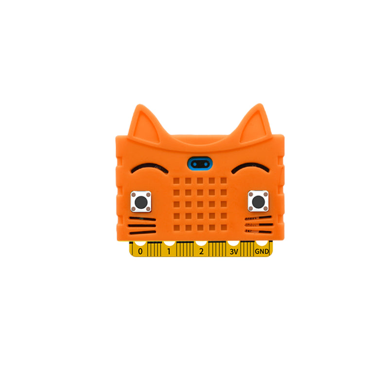 Silicone Protective Enclosure Cover Shell For micro:bit Motherboard Type A Cat Model