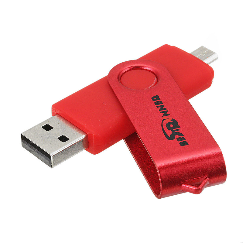 Bestrunner Type-C USB 2.0 64GB OTG Flash Drive U Disk 360 Degree Rotation for Type-C Smart Phone Tablet Laptop