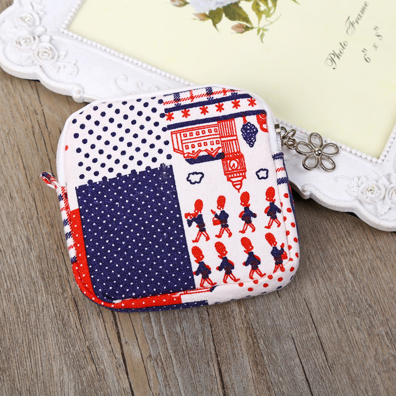 Cute Women Sanitary Napkins Bag Menstrual Pads Carrying Easy Bag