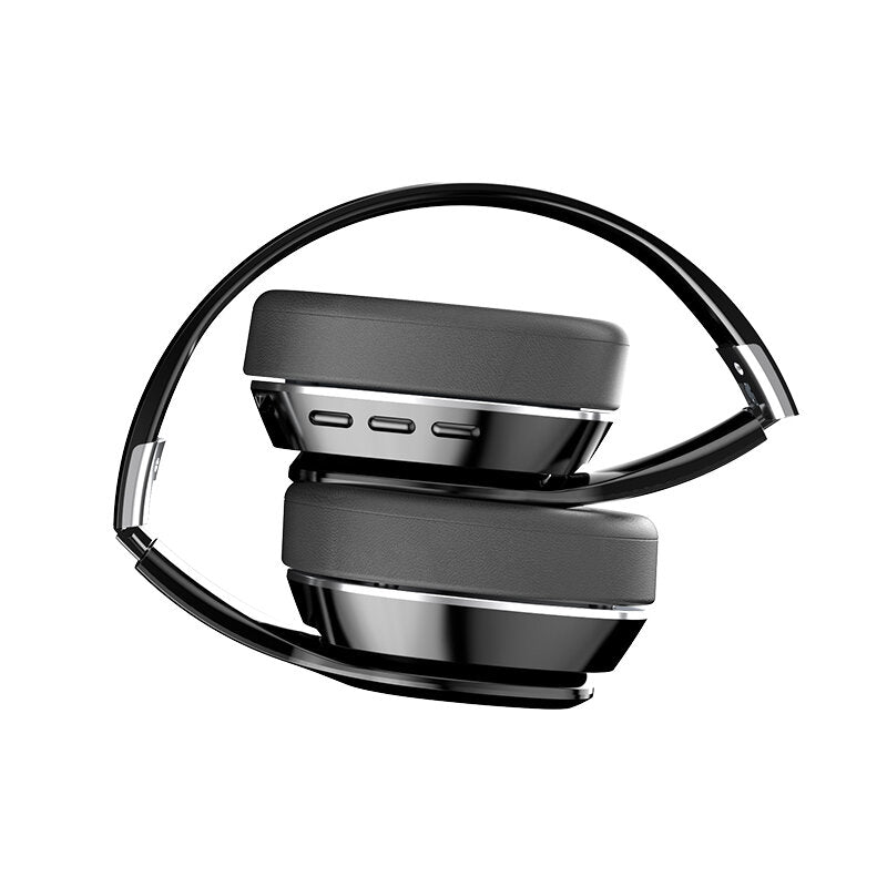 VJ320 bluetooth Headphones Wireless Headset Foldable TF Card FM Radio Deep Bass Stereo Headset With Mic