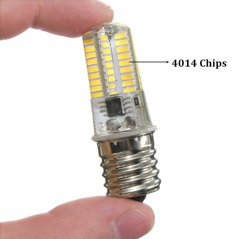 G4 G8 G9 E11 E12 E17 BA15D 3W Dimmable LED Light Bulb 4014SMD Silicone Lamp AC110V