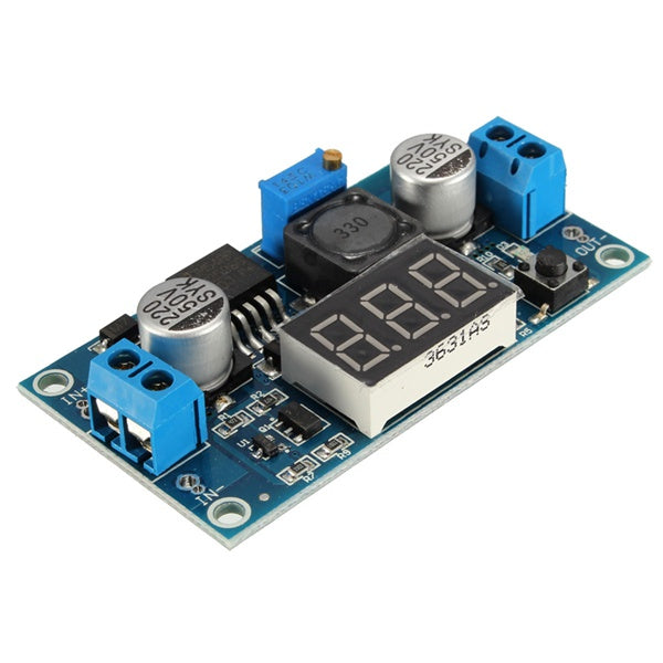 10Pcs LM2596 DC-DC Voltage Regulator Adjustable Step Down Power Supply Module With Display