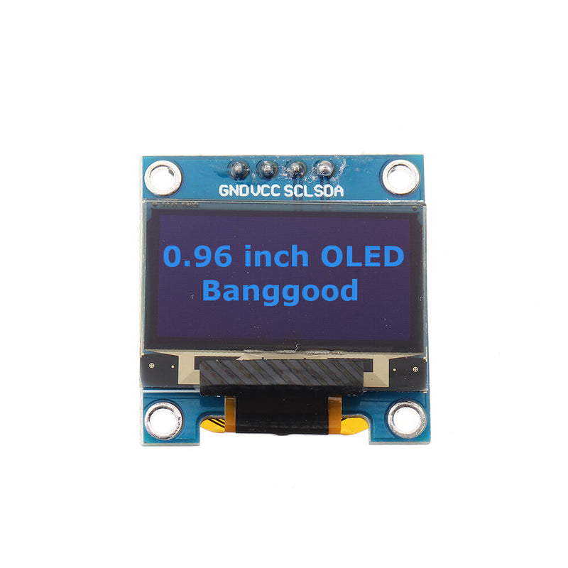 Geekcreit 0.96 Inch OLED I2C IIC Communication Display 128*64 LCD Module Geekcreit for Arduino - products that work with official Arduino boards