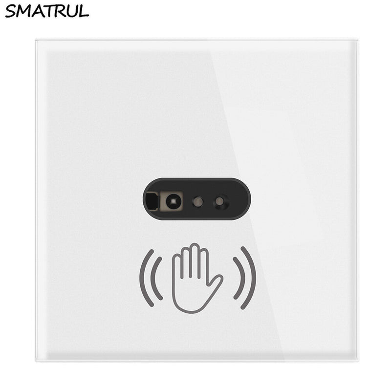 Infrared Sensor Switch: No Need to Touch Glass Panel Light Switch - SMATRUL Wall