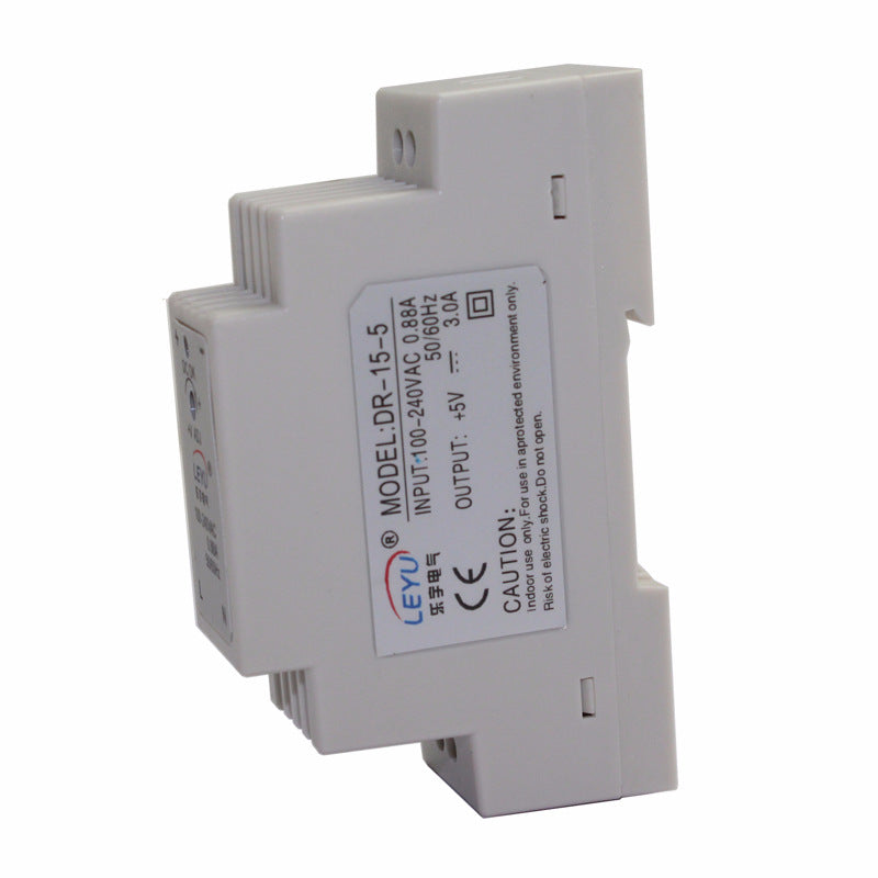 DR-15 12V 24V 15W Multiple Delivery Single Output Industrial Din Rail Switching Power Supply