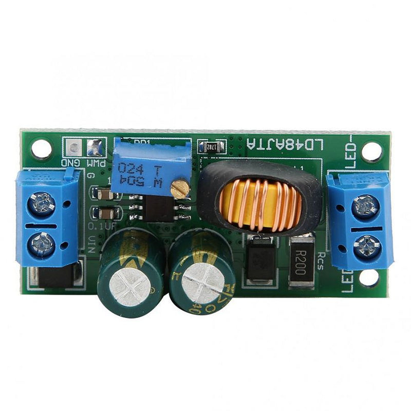 LD48AJTA 72W 1-3A DC 6V 9V 12V 24V 36V 48V Adjustable Constant Current LED Driver Module MCU IO PWM Controller Board Regulator Current Converter