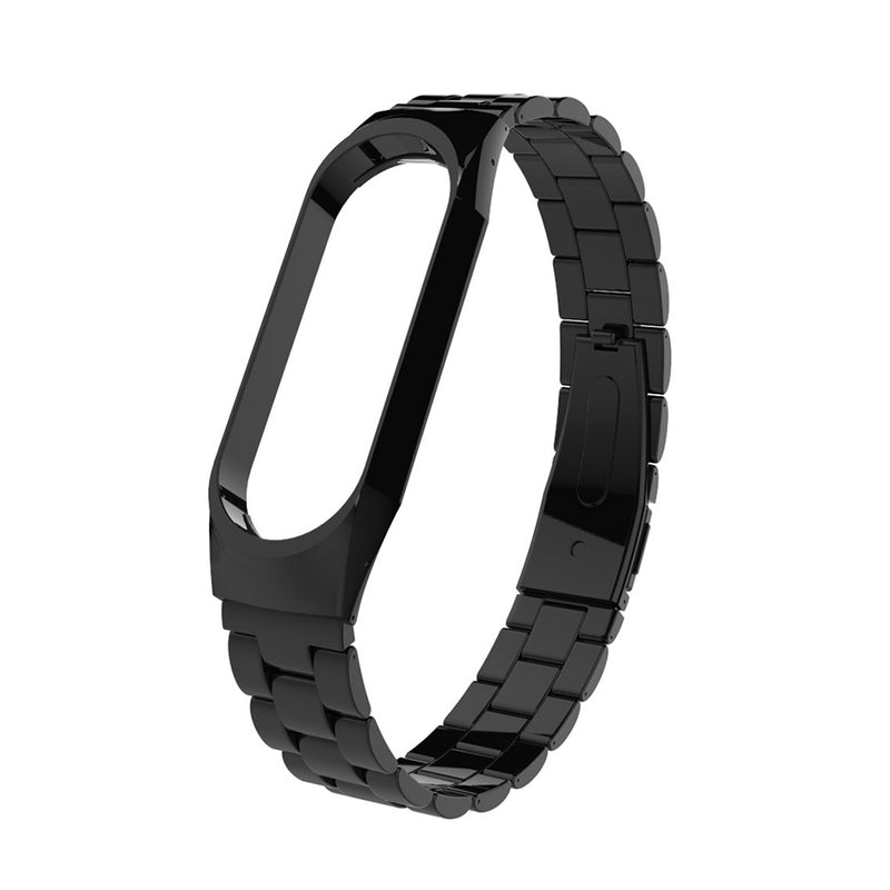 Bakeey Anti-lost Watch Band Stainless Steel Fold Buckle Bracelet for Xiaomi Mi Band3 Non-original