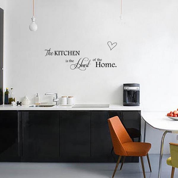 Kitchen Letters Love Wall Sticker Living Room Home Decoration Creative Decal DIY Mural Wall Art