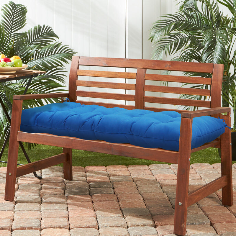 Garden Bench Patio SEAT PADS Chair Cushion Swing 3 Seater OUTDOOR 150x50x10CM