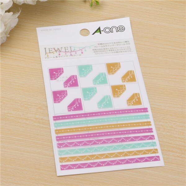 3 Pcs Korea Simple Life Painting Diary Stickers Diary Book Album Decoration