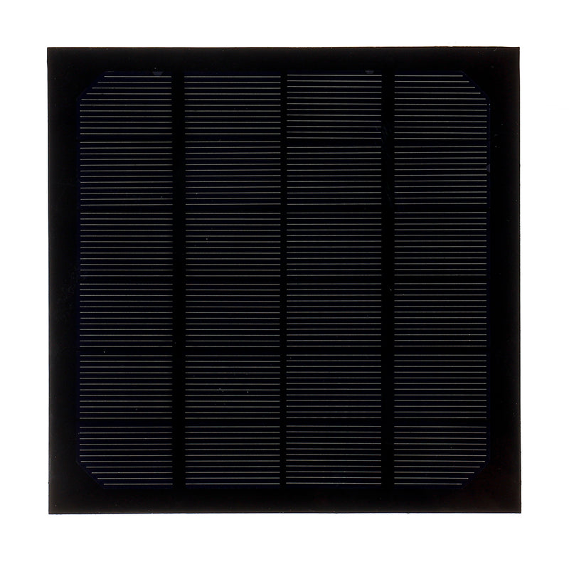 5W Protable Solar Panel + 4inch Cooling Fan Kit with USB Port for Home Outdoor